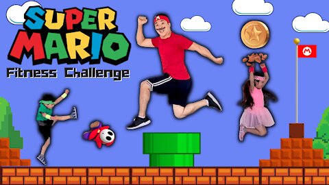 ⭐MARIO Video Game Workout! Virtual Gym Class | Bobo PE