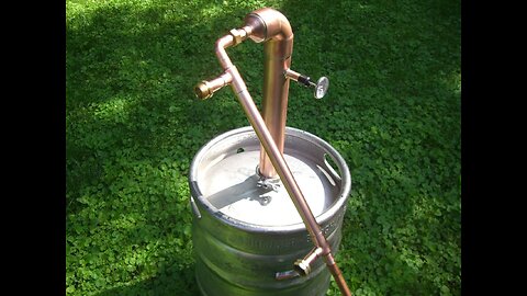 Let's Make a Moonshine Keg Still out of a Budweiser Beer Keg !!