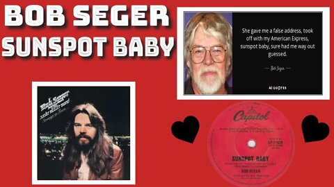 BOB SEGER Reaction SUNSPOT BABY TSEL reacts Bob Seger and the Silver Bullet Band TSEL Sun Spot Baby