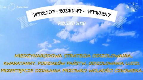 MIĘDZYNARODOWA STRATEGIA KWARANTANNY PODZIAŁÓW PAŃSTW PRZESTĘPCZE DZIAŁANIA WŁADZY/2020TV LEO-STUDIO