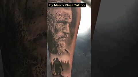 Stunning Tattoo by Marco Klose Tattoo #shorts #tattoos #inked #youtubeshorts