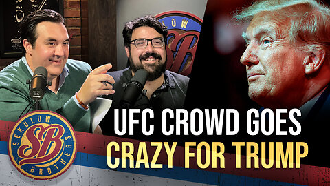 UFC Crowd Goes Crazy for Trump