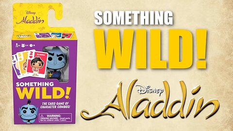 Something Wild: Disney's Aladdin by Funko | Card Game Unboxing