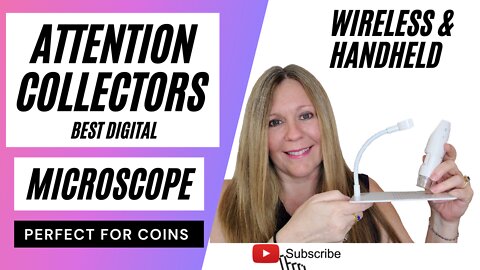 The Best Digital Microscope for Coins - How to use it
