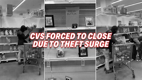 COLUMBIA HEIGHTS CVS FORCED TO CLOSE DUE TO RETAIL THEFT SURGE: SHELVES LEFT EMPTY!