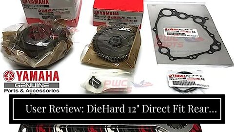 User Review: DieHard 12" Direct Fit Rear Wiper Blade 12-A, 1 Pack