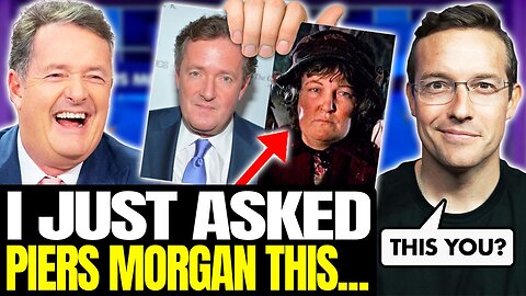 I Just Asked Piers Morgan If He's The Pigeon Lady From ‘Home Alone 2’ LIVE on TV | His Answer is 🤣