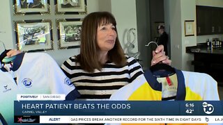 Heart patient beats the odds