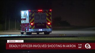 Driver fatally shot by Akron police overnight after chase