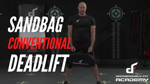 Conventional Sandbag Deadlift (Demonstration)