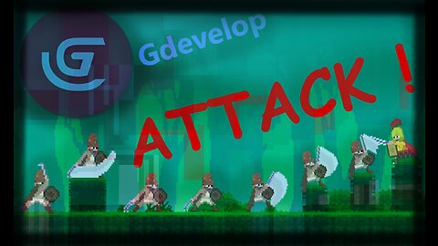 How to made Player Attack on GDevelop !