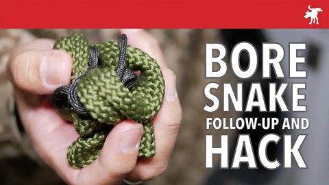 Bore Snake Cleaning Hack and Follow Up