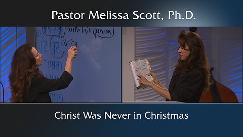 Christ Was Never in Christmas
