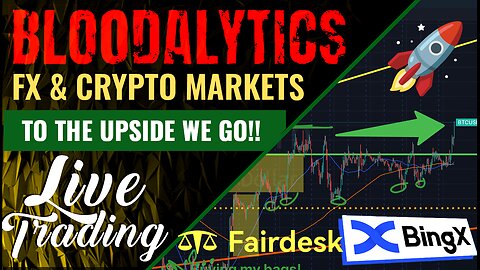 The Breakout Just Happened On Bitcoin, Where Next?! - Live Trading