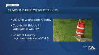 Several construction projects underway in Northeast Wisconsin