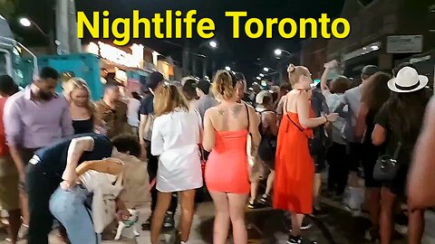 Hot Nightlife in Downtown Toronto Canada 🇨🇦