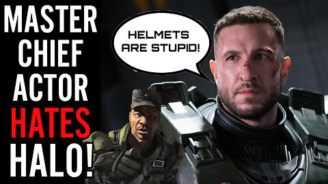 Master Chief actor Pablo Schreiber says it's IMPOSSIBLE to relate to a character in a helmet!?