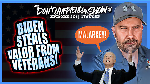 Joe Biden Steals Valor From Veterans With This Lie!