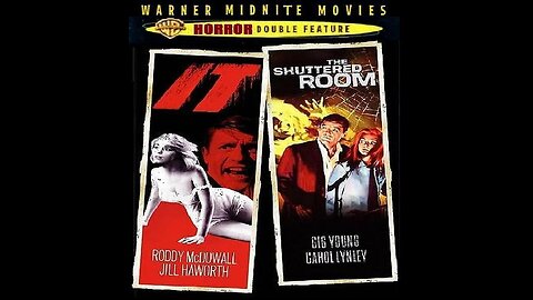 IT! 1967 & THE SHUTTERED ROOM 1967 Maniacal Madmen DOUBLE FEATURE