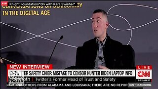 Fmr Twitter Safety Chief FINALLY ADMITS Hunter Biden Laptop Censorship Was A Mistake