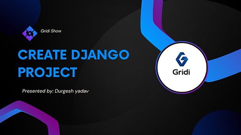 Create Django project|django project tutorial|basic django project
