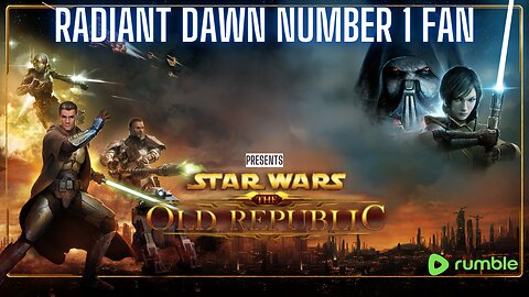 My First Rumble Stream! | Star Wars: The Old Republic with PoyoDaBoyo! | New Channel OC Reveal!