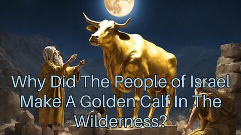 Why Did The People of Israel Make A Golden Calf In The Wilderness?