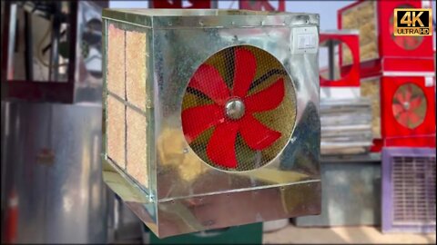 Making A Powerful Steel Body Air Cooler With Amazing Technique | Lahori Air Cooler | Fix Amazing