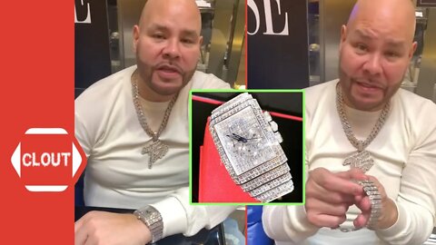 Fat Joe Shows Off His New $4 Million Dollar Watch!