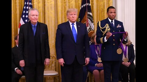 THE PRESIDENT presents the National Medal of Arts and the National Humanities Medal