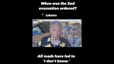 Maui Mayor Failed To Order Fire Evacuation