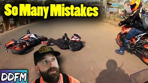 THIS IS WHY WE NEED TO PAY ATTENTION! (Common Motorcycle Mistake)