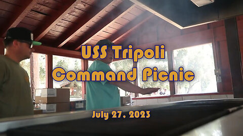 USS Tripoli Command Cookout