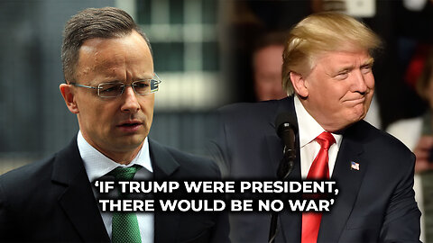 ‘If Trump Were President, There Would be No War’