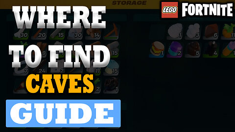 Where To Find Caves In LEGO Fortnite