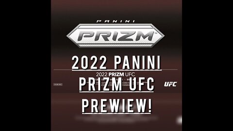 2022 Panini Prizm UFC trading cards preview! Paddy Pimbett first card!
