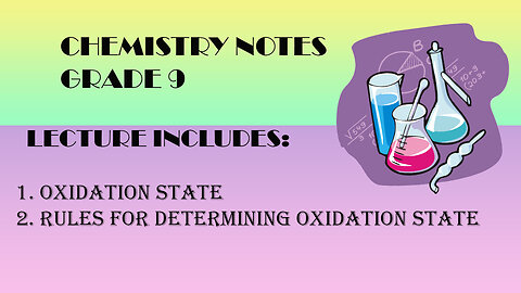 Oxidation state and rules for determining oxidation state||Electrochemistry||Chemistry