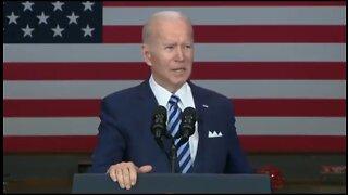 Biden Malfunctions As He Tries To Put Words Together To Make A Sentence