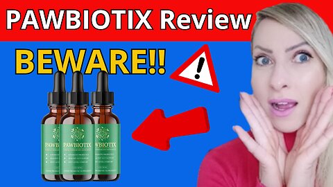PAWBIOTIX Review⚠️[ BEWARE!! ]⚠️Pawbiotix Dog Supplement - Pawbiotix Honest Reviews