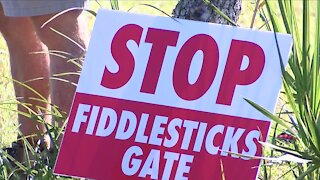 The residents of Briarcliff continuing their efforts to stop Fiddlesticks Gate