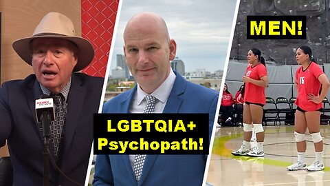 College CEO Pedophile LGBTQIA+ Psychopath Defends Biological Males Competing Against Females!