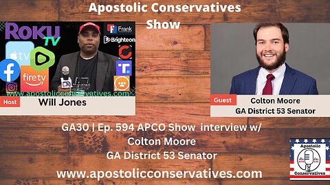 Illegals | Ep. 595 APCO Show interview w/ Colton Moore GA District 53 Senator