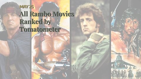 All Rambo Movies Ranked by Tomatometer