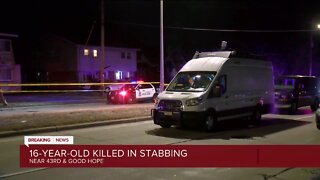 16-year-old killed in stabbing near 43rd and Good Hope, 19-year-old arrested