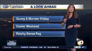 10News Pinpoint Weather with Meteorologist Angelica Campos