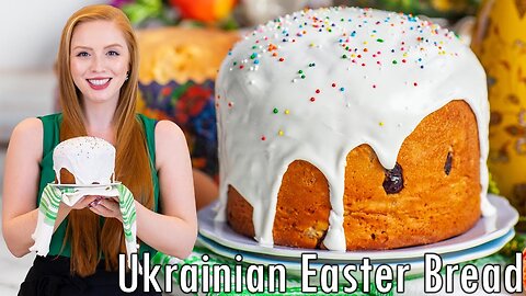 Ukrainian Paska - Easter Cake Recipe