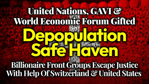 EXTERMINATION SAFE HAVEN: Switzerland & USA BUSTED Providing Shelter To Insidious Depop Groups