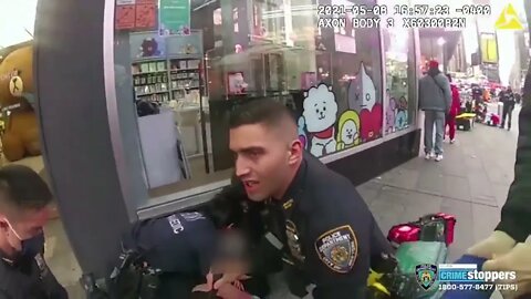 Bodycam video shows NYPD officer saving 4-year-old girl wounded in Times Square shooting