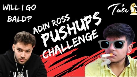 Taking on Adin Ross's Pushup Challenge... Will I go bald?