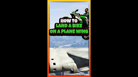 How to land a bike on a plane wing | Funny #GTA clips Ep. 446 #gta5boosting